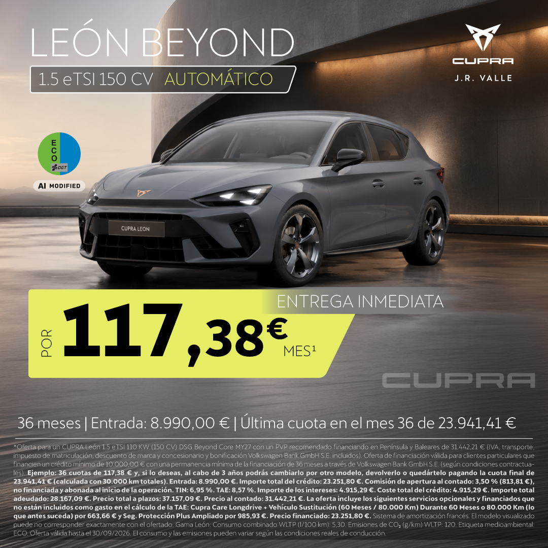 CUPRA VN Leon 11738E agosto 26