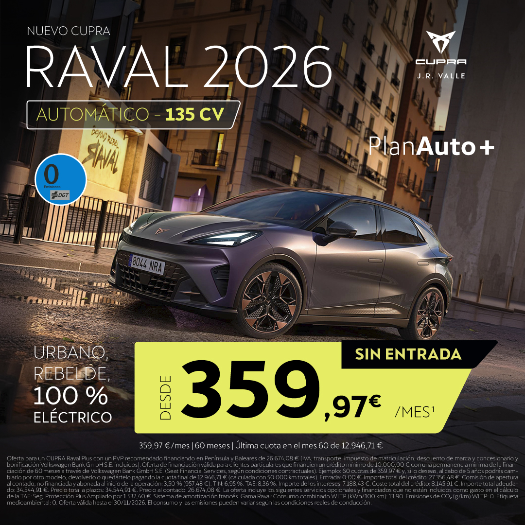 CUPRA VN Raval 35997 E septiembre 26