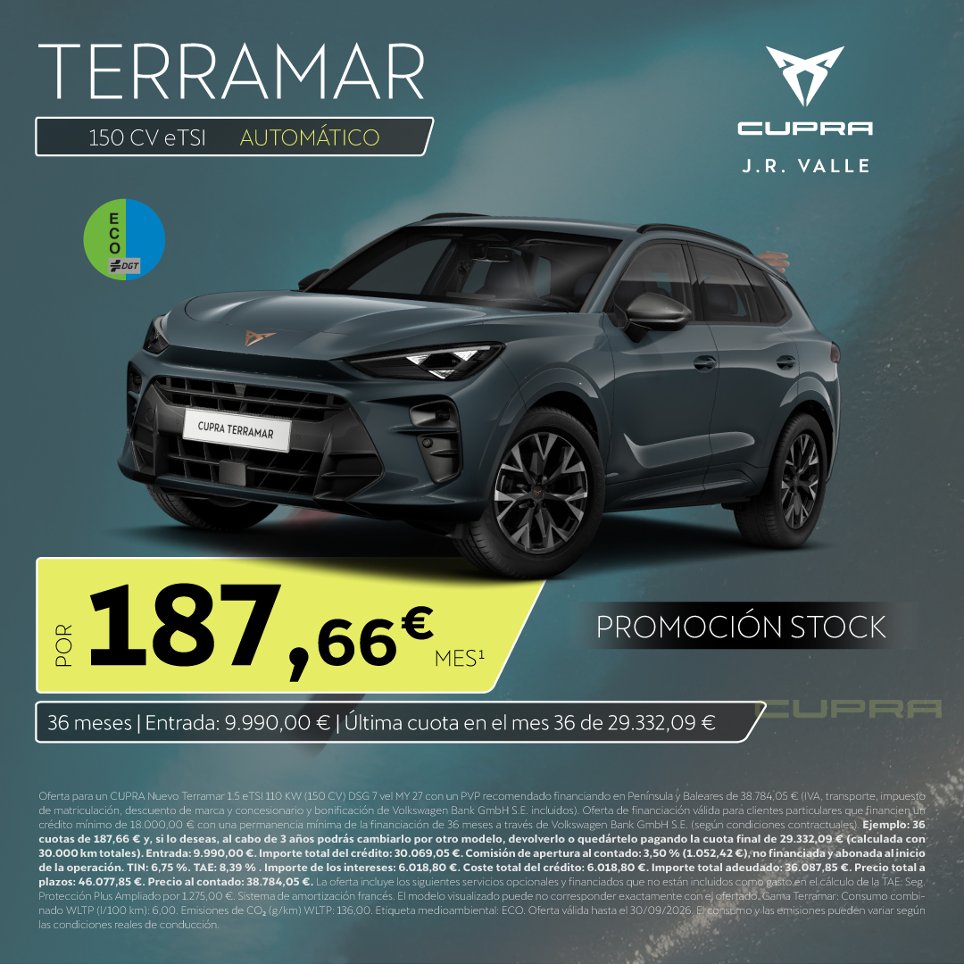 CUPRA VN Terramar 18766E agosto 26