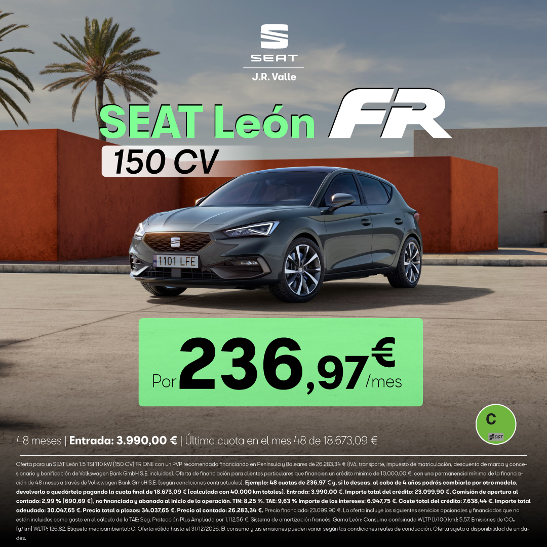 SEAT VN Leon FR 23697E octubre 26