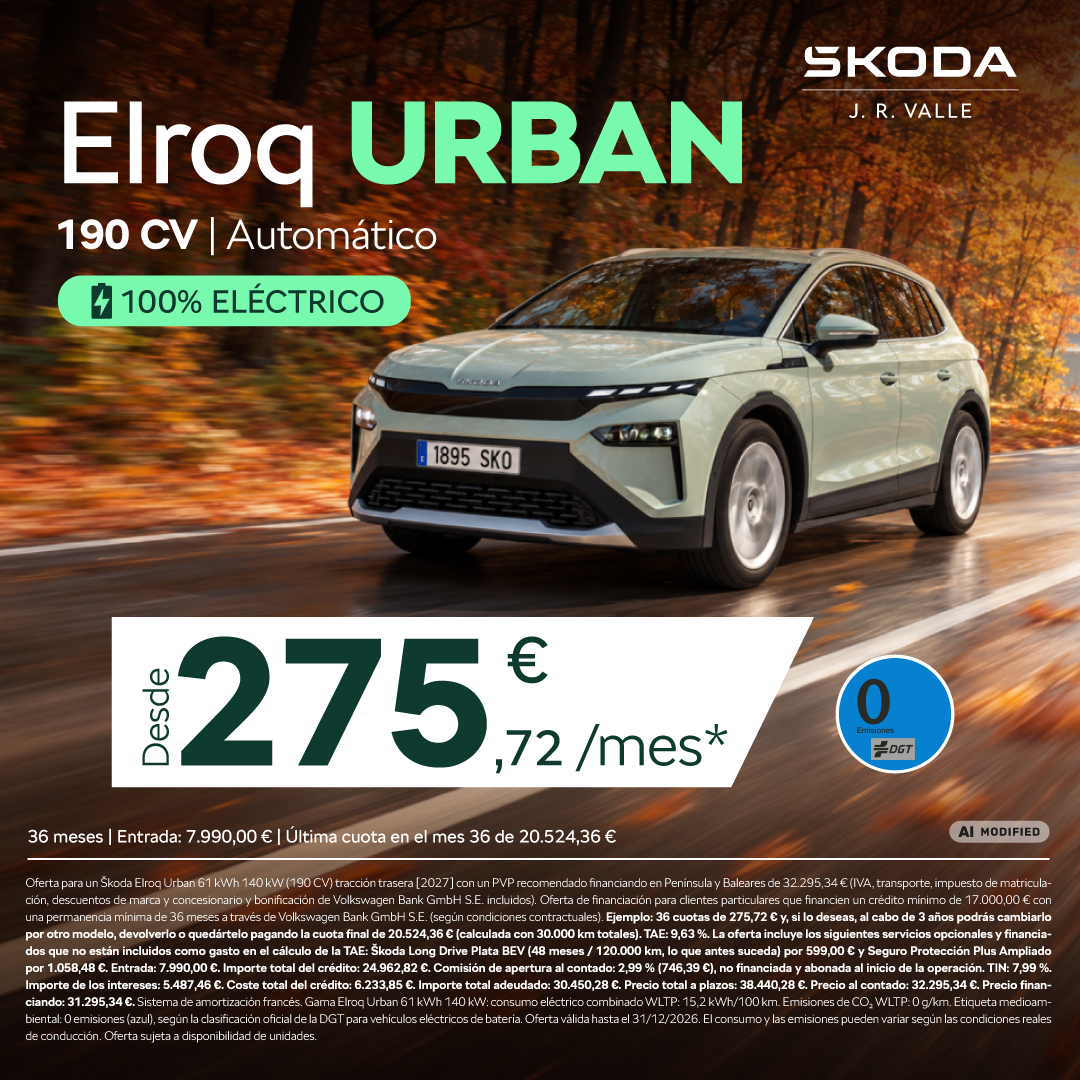 SKODA VN Elroq 27572 E octubre 26