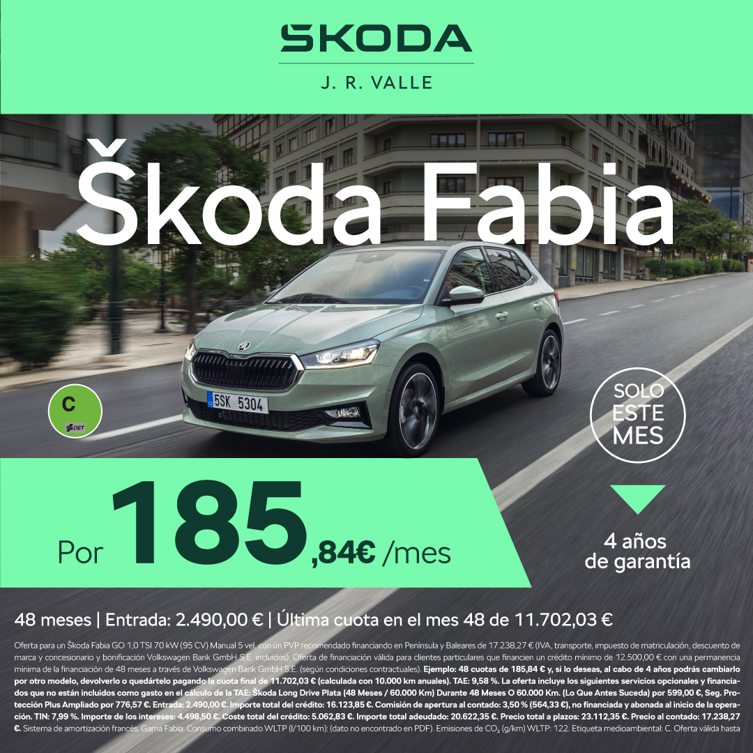 SKODA VN Fabia 18584 E agosto 26