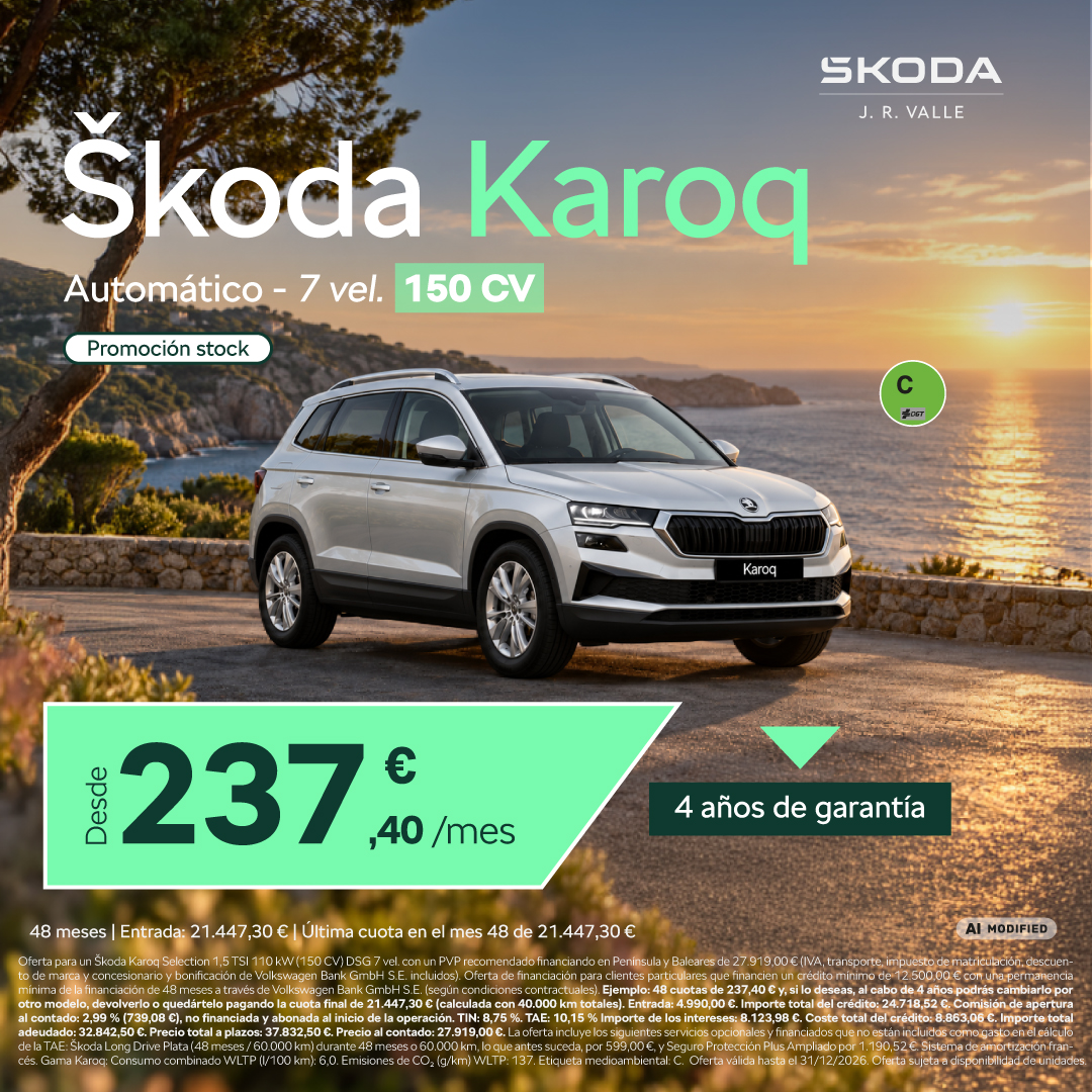 SKODA VN Karoq 23740 E octubre 26