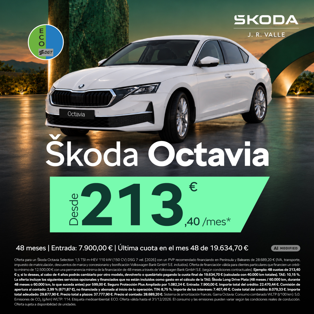 SKODA VN Octavia 21340E octubre 26