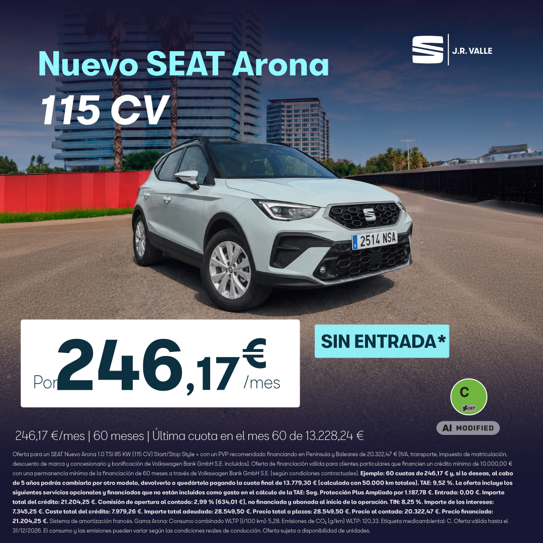 SEAT VN Nuevo Arona 24617E octubre 26