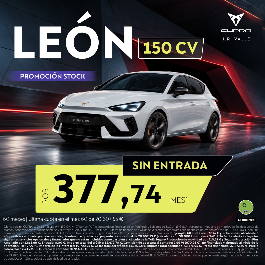CUPRA VN Leon 37774 E octubre 26